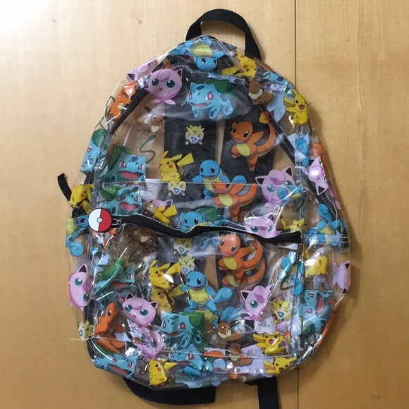 pokemon clear backpack